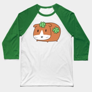 Lucky Guinea Pig Baseball T-Shirt